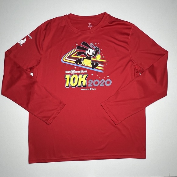 Disney Other - Walt Disney World 2020 10k Run Marathon Men's Size XL Oswald Lucky Rabbit Shirt